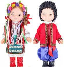 Комплект Ляльки у національному вбранні