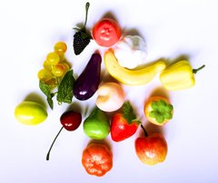 Набір муляжів фрукти або овочі ( роздатковий )